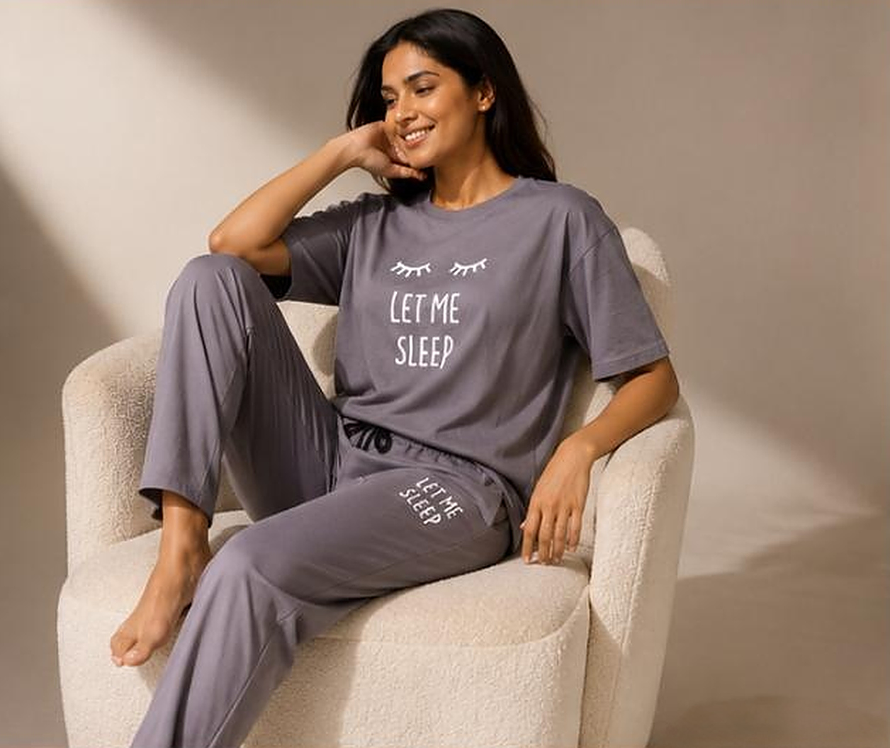 Grey Color Co-ord set